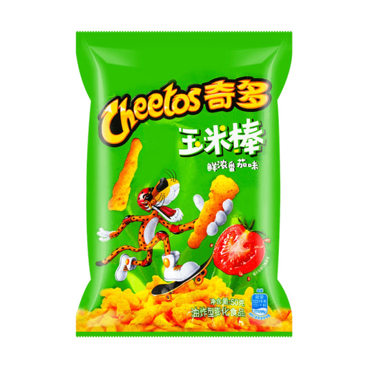 Cheesy Tomato Cheetos 🇨🇳