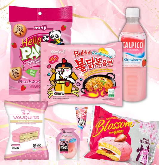 Pink Foreign Snack Pack